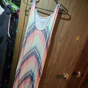 Torrid Chevron Stripe Hi-Lo Dress Size 3